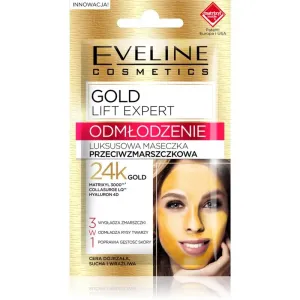 Eveline Cosmetics Gold Lift Expert rejuvenating mask 3-in-1 7 ml