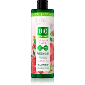Eveline Cosmetics Bio Organic Granat & Acai regenerating shampoo for colour-treated or highlighted hair 400 ml
