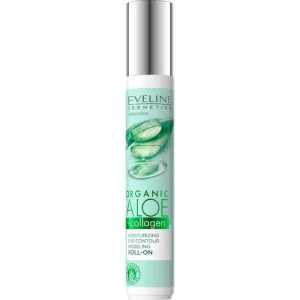 Eveline Cosmetics Organic Aloe+Collagen eye roll-on with moisturising effect 15 ml