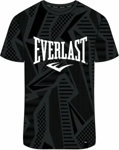 Everlast Randall Mens T-Shirt All Over Black 2XL Fitness T-Shirt