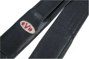 EVH 022-0660-007 Leather guitar strap Black #993023