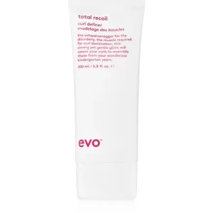 EVO Total Recoil Curl Definer defining cream for wavy and curly hair 200 ml