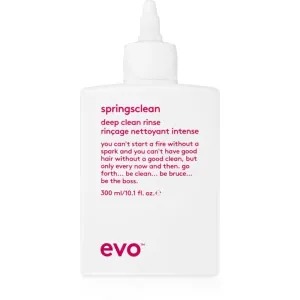 EVO Springsclean Deepclean Rinse deep cleanse clarifying shampoo for wavy and curly hair 300 ml