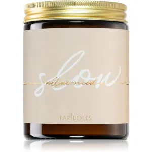 FARIBOLES All We Need Is Slow scented candle 140 g