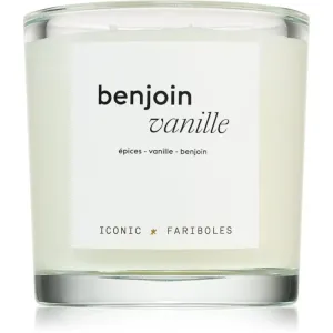 FARIBOLES Iconic Benzoin Vanilla scented candle 400 g