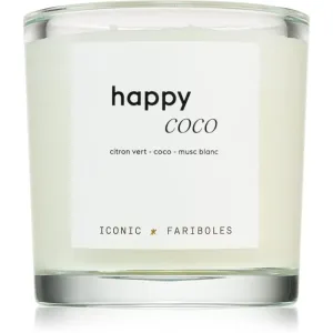 FARIBOLES Iconic Happy Coco scented candle 400 g