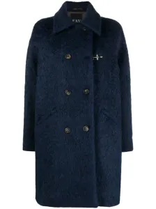 FAY - Double-breasted Wool Blend Coat #1658377