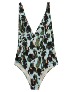 FEEL ME FAB - Crossy Printed One-piece Swimsuit #1642155