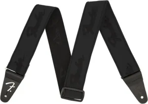 Fender Weighless Strap Running Logo Black #18255