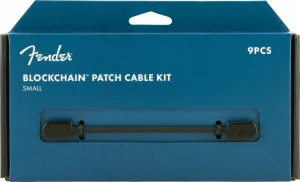 Fender Blockchain Patch Cable Kit SM Black Angled - Angled