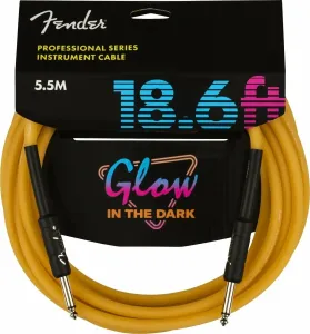 Fender Professional Glow in the Dark Orange 5,5 m Straight - Straight