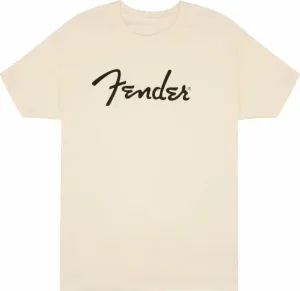 Fender T-Shirt Spaghetti Logo Olympic White 2XL