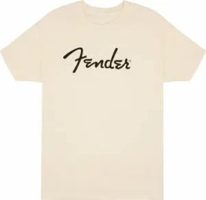 Fender T-Shirt Spaghetti Logo Olympic White XL
