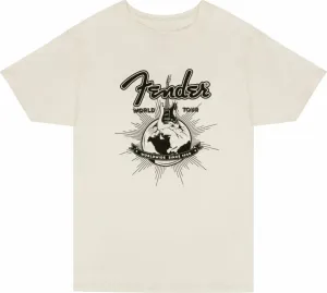 Fender T-Shirt World Tour Vintage White L