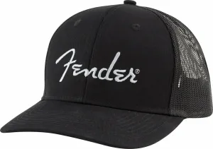 Fender Cap Silver Logo Black