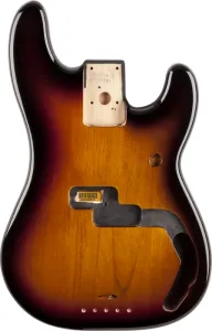 Fender Precision Bass Body Vintage Bridge Brown Sunburst #1327069