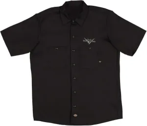 Fender Polo Shirt Custom Shop Eagle Black S #1913165
