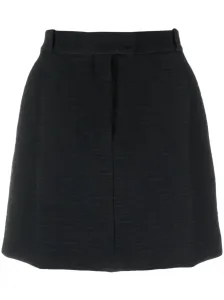 FENDI - Ff Cotton Mini Skirt