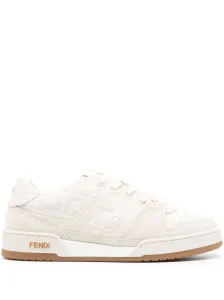 FENDI - Fendi Match Leather Sneakers
