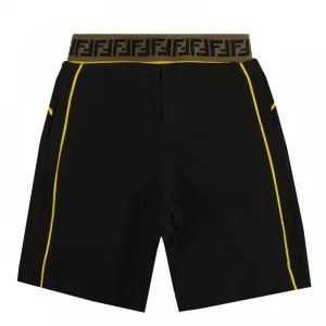 Fendi Boys Bermuda Shorts Black 14Y