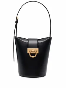 FERRAGAMO - Trifolio Leather Shoulder Bag #1648730