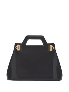 FERRAGAMO - Wanda Leather Top-hndle Bag #1648637