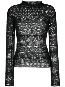 FERRAGAMO - Open-knit Cashmere Top #1636054