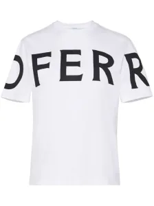 FERRAGAMO - Logo Cotton T-shirt #1755996