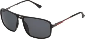 Fila SF9329 Black/Red/Black Sport Glasses