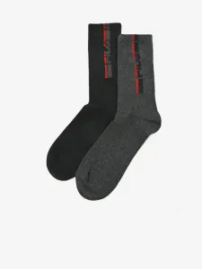 FILA Set of 2 pairs of socks Black #224218
