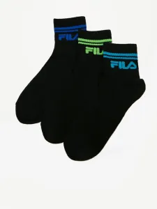 FILA Set of 3 pairs of socks Black #1352959