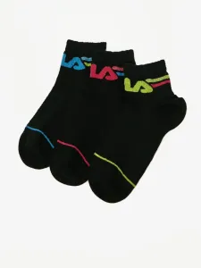 FILA Set of 3 pairs of socks Black #1352965