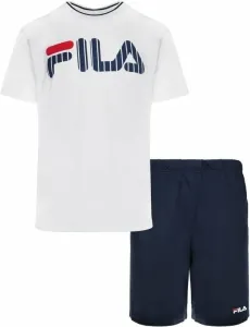 Fila FPS1131 Man Jersey Pyjamas White/Blue L Fitness Underwear #1251897