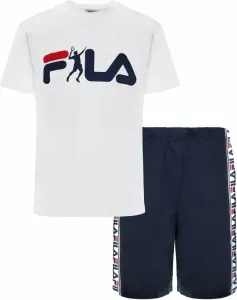 Fila FPS1131 Man Jersey Pyjamas White/Blue XL Fitness Underwear