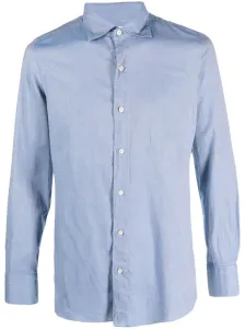 FINAMORE 1925 NAPOLI - Slim Fit Flannel Shirt #1659913