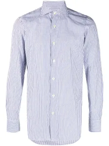 FINAMORE 1925 - Striped Cotton Shirt #1653630