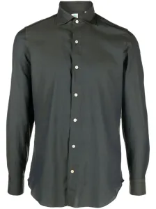 FINAMORE 1925 NAPOLI - Slim Fit Flannel Shirt