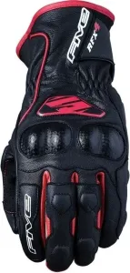Five RFX4 Black/Red XL Motorcycle Gloves #1216387