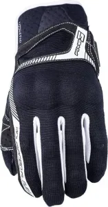 Five RS3 Black/White L Motorcycle Gloves
