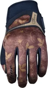 Five RS3 Replica Woman Flower Brown M Motorcycle Gloves