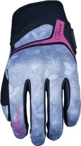 Five RS3 Replica Woman Flowers Grey L Motorcycle Gloves