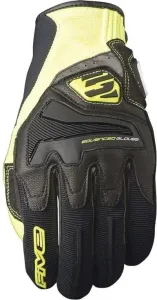 Five RS4 Yellow/Black M Motorcycle Gloves