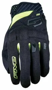 Five RS3 Evo Black/Fluo Yellow L Motorcycle Gloves
