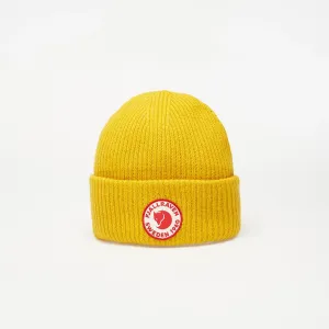 Fjällräven 1960 Logo Hat Mustard Yellow Ski Beanie