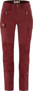 Fjällräven Nikka Trousers Curved W Bordeaux Red 36 Outdoor Pants