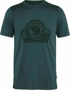 Fjällräven Abisko Wool Classic SS Navy L T-Shirt