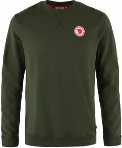 Fjällräven 1960 Logo Badge Sweater M Deep Forest 2XL Outdoor Hoodie