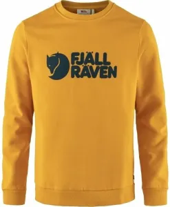 Fjällräven Logo Sweater M Mustard Yellow S Outdoor Hoodie