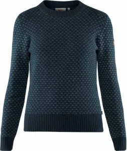 Fjällräven Övik Nordic Sweater W Dark Navy M Outdoor Hoodie