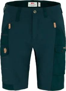 Fjällräven Nikka Shorts Curved W Dark Navy 38 Outdoor Shorts